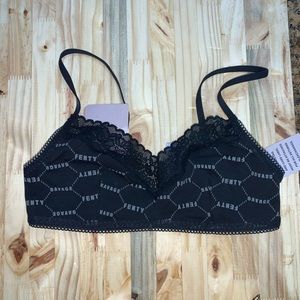 NWT Savage X Fenty Logo Bralette